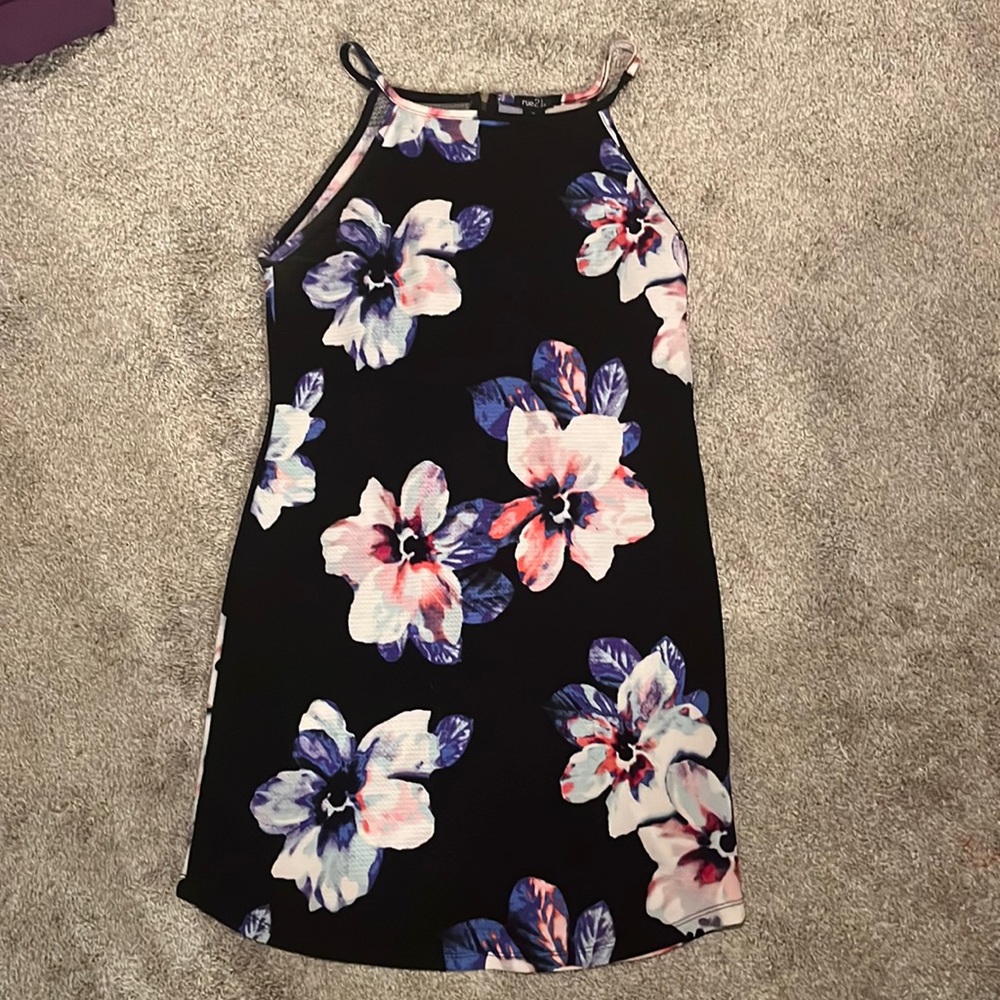 Rue21 Black Floral Dress